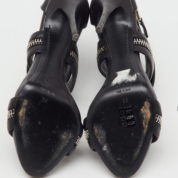 Giuseppe Zanotti Zipper Gladiator Heels - Picture 3 of 3